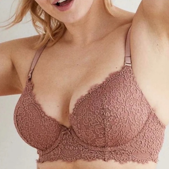 aerie Other - Aerie Real Power Plunge Lace Bra